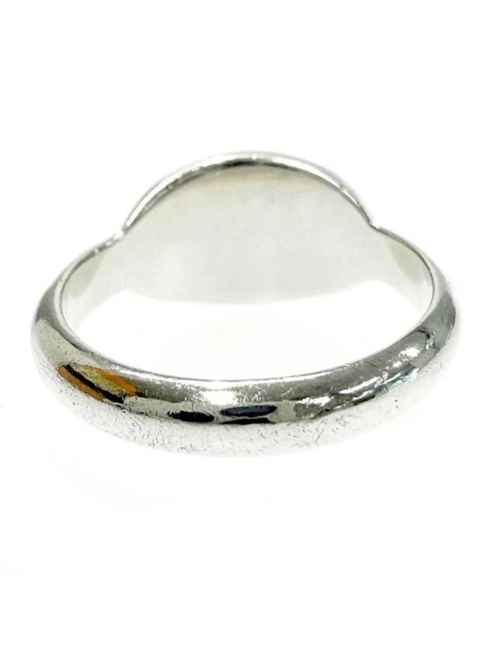Tiffany & Co Silver Return to Tiffany Oval Tags Ring